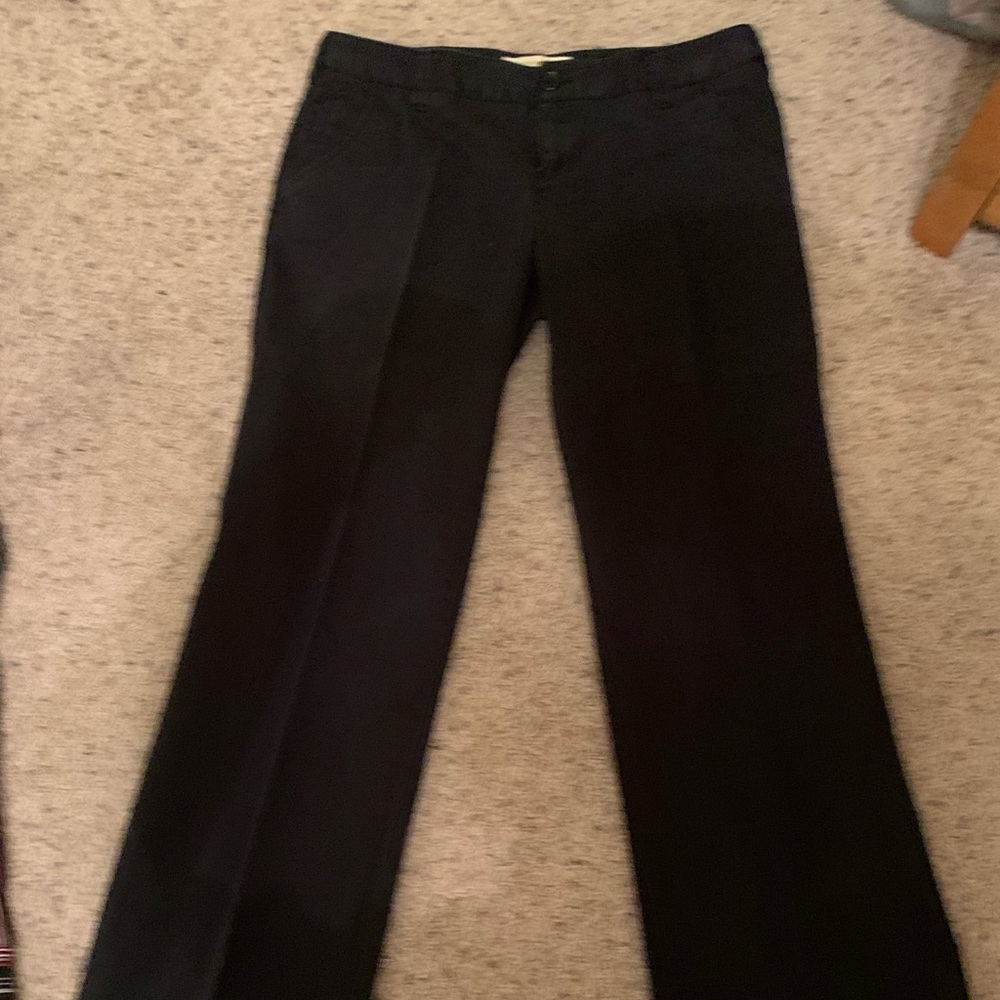 London Eva Fit Chino Black Pant size 10